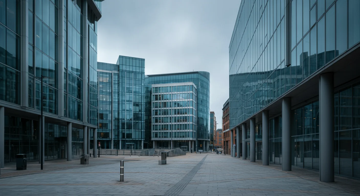 Leeds business district representing the regional firms Josh supports with SEO