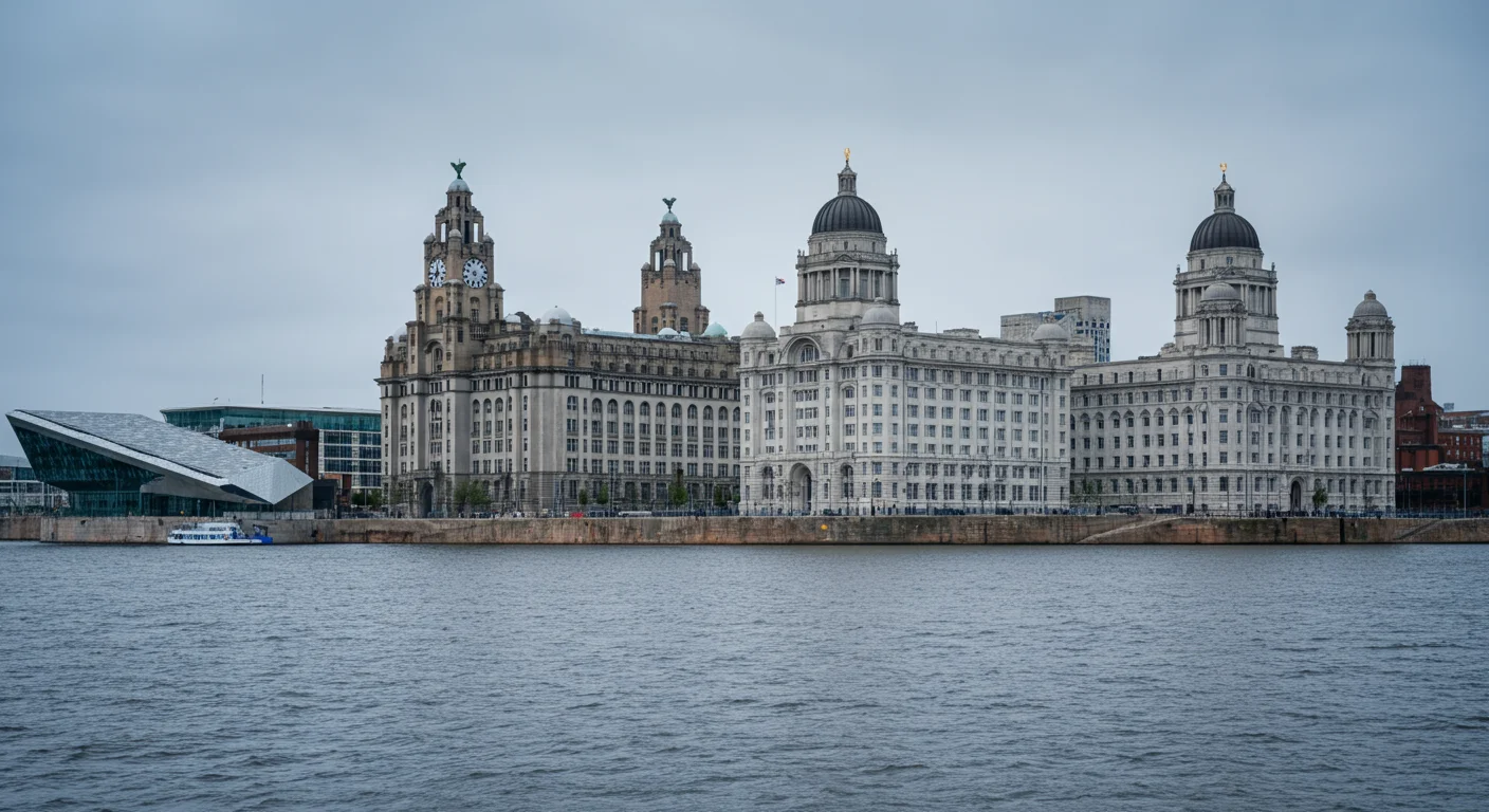 Liverpool waterfront and business district representing the firms Josh supports with SEO
