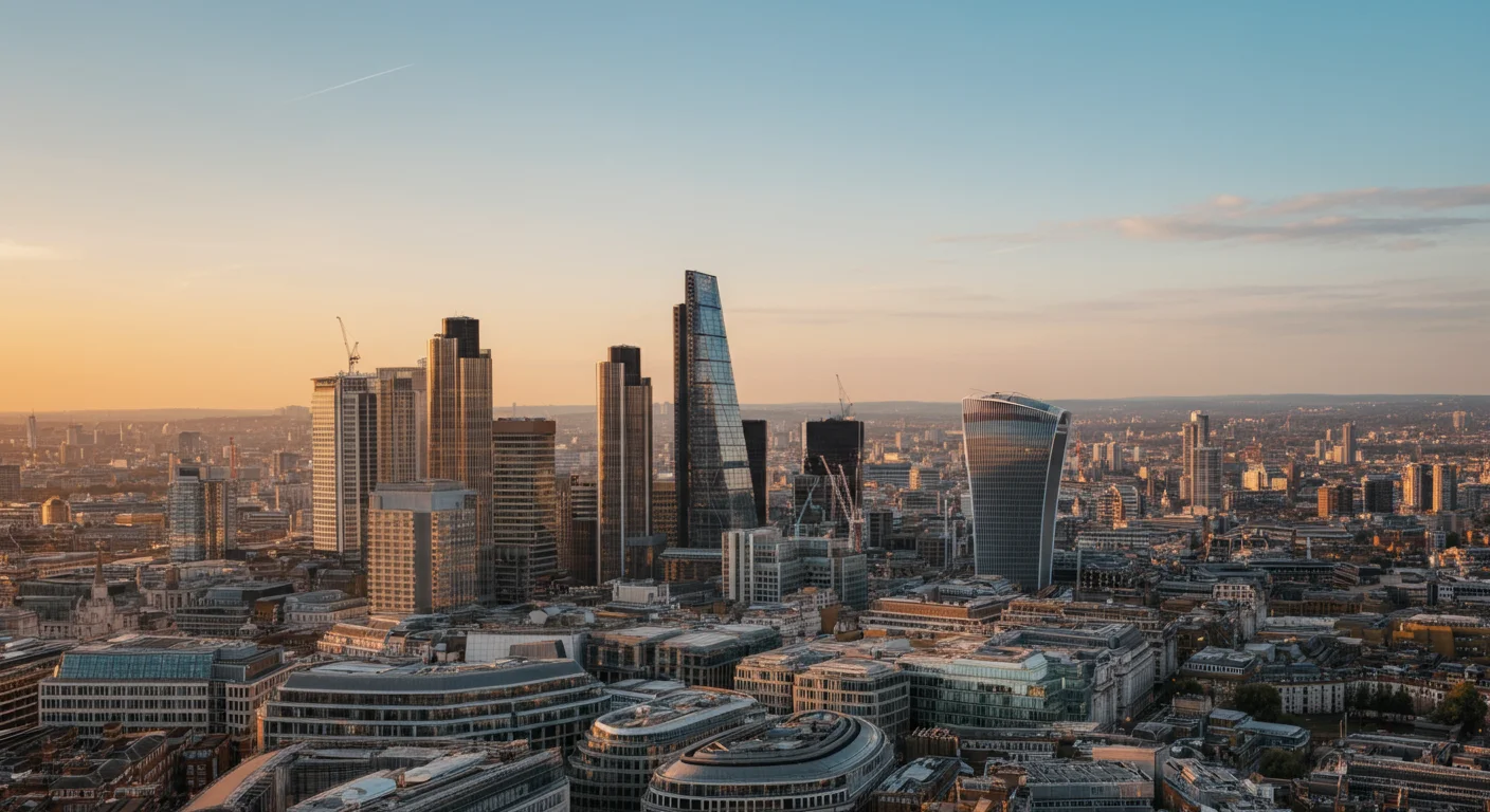 London city architecture representing the businesses Josh supports with SEO