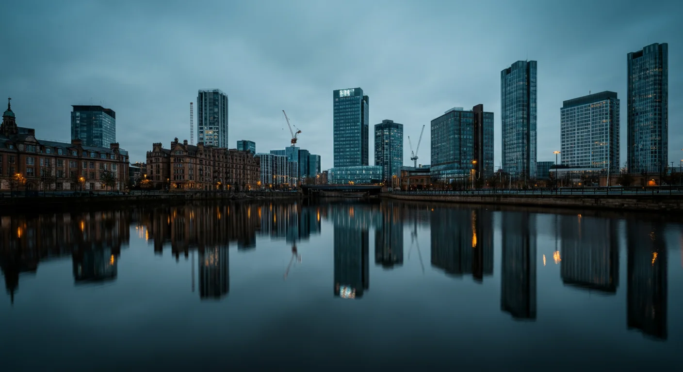 Manchester business district representing the firms Josh supports with SEO